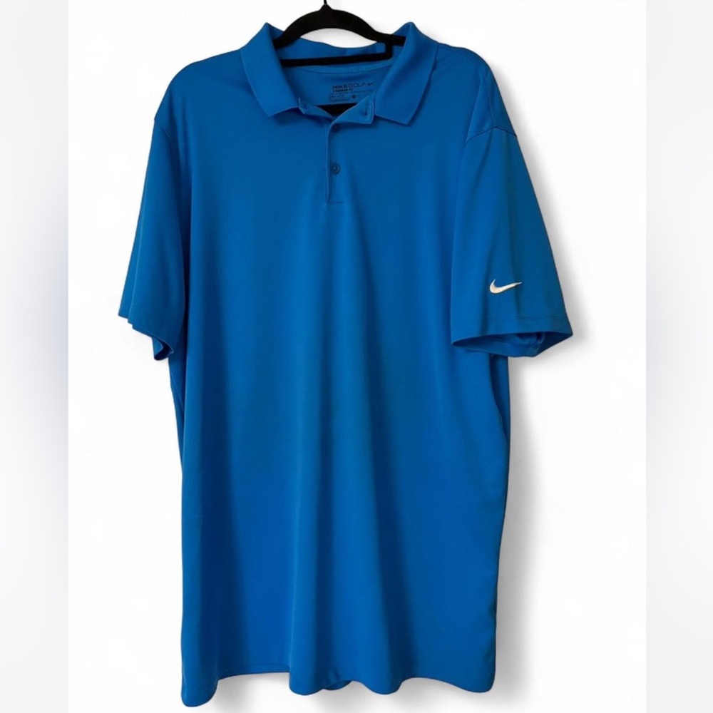 Nike Men's Blue Polo Shirt